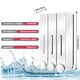 thumbnail image 5 of Herramienta para peinar el cabello en forma de dona para niñas y mujeres, paquete de 2, para trenzas francesas, peinado de cortes de cabello, herramienta para sujetar trenzas (perfecta para cabello la, 5 of 8