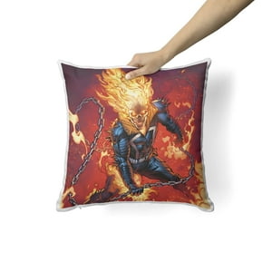 Creango - Cojin Decorativo Ghost Raider Marvel Comic