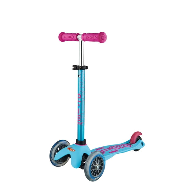 Micro Mini Scooter De 3 Ruedas Para Niños De 2 A 5 Años, Con Manillar De 68 Cm, Plataforma De 30x11 Cm, Peso 1.9 Kg, Carga Máxima 50 Kg, Dirección Ajustable