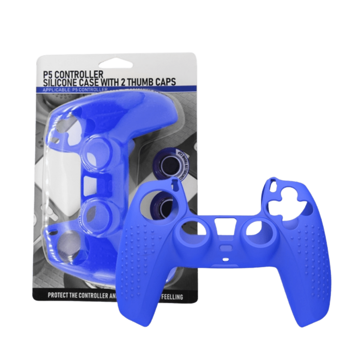 Genérica - Funda Protectora Silicona Mando Dualsense Ps5 Color Azul