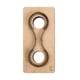 thumbnail image 4 of 1x Troqueles De Corte De Metal Llavero Perforadora De Mano DIY Cortador De Madera Para Llavero, 4 of 5