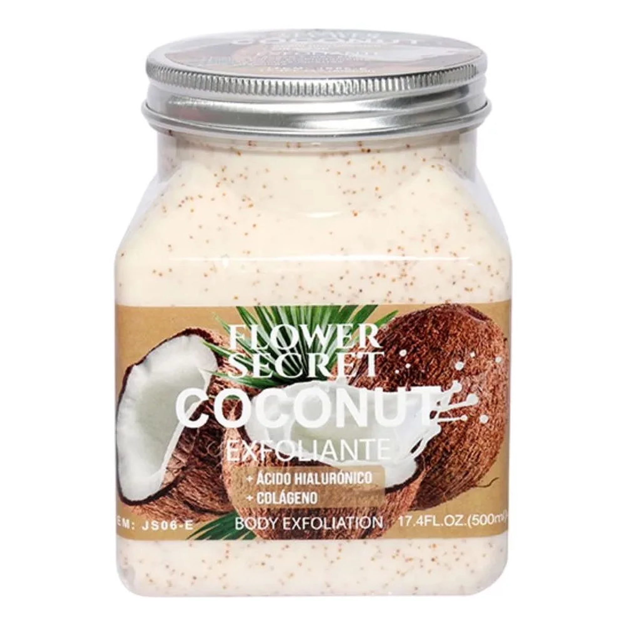 Genérico - Set 2 Cremas Exfoliante Corporal Coconut Nutre Hidrata Lau