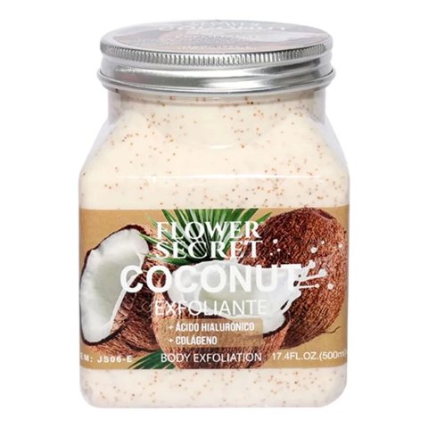 Genérico - Set 2 Cremas Exfoliante Corporal Coconut Nutre Hidrata Lau