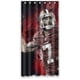 thumbnail image 1 of Cortina de ducha Colin Kaepernick, juego de cortinas de baño con ganchos, tamaño 36 x 72 pulgadas, 1 of 3