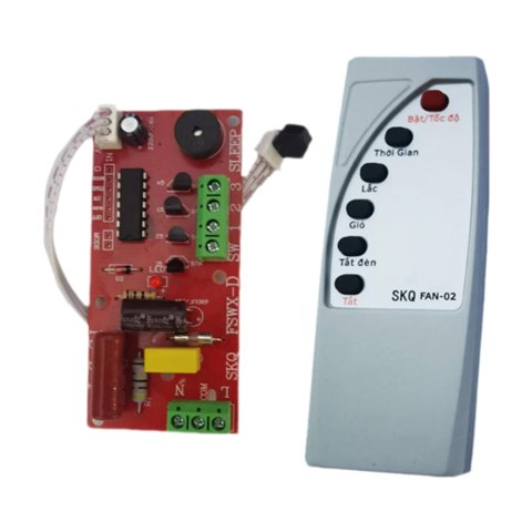 Magideal - Módulo Controlador De Ventilador De Control Electrónico, Interruptor De Repuesto, Placa De Actualización Universal De 3 Cables Y Kit De Control Remoto