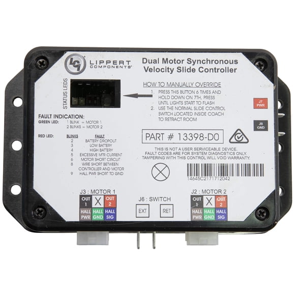 Controlador V‑Sync II Lippert 13398‑DO 3398‑C2 para cámara deslizante