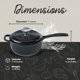 thumbnail image 2 of Cazo Segretto Cookware 2,0 L Negro, 2 of 9