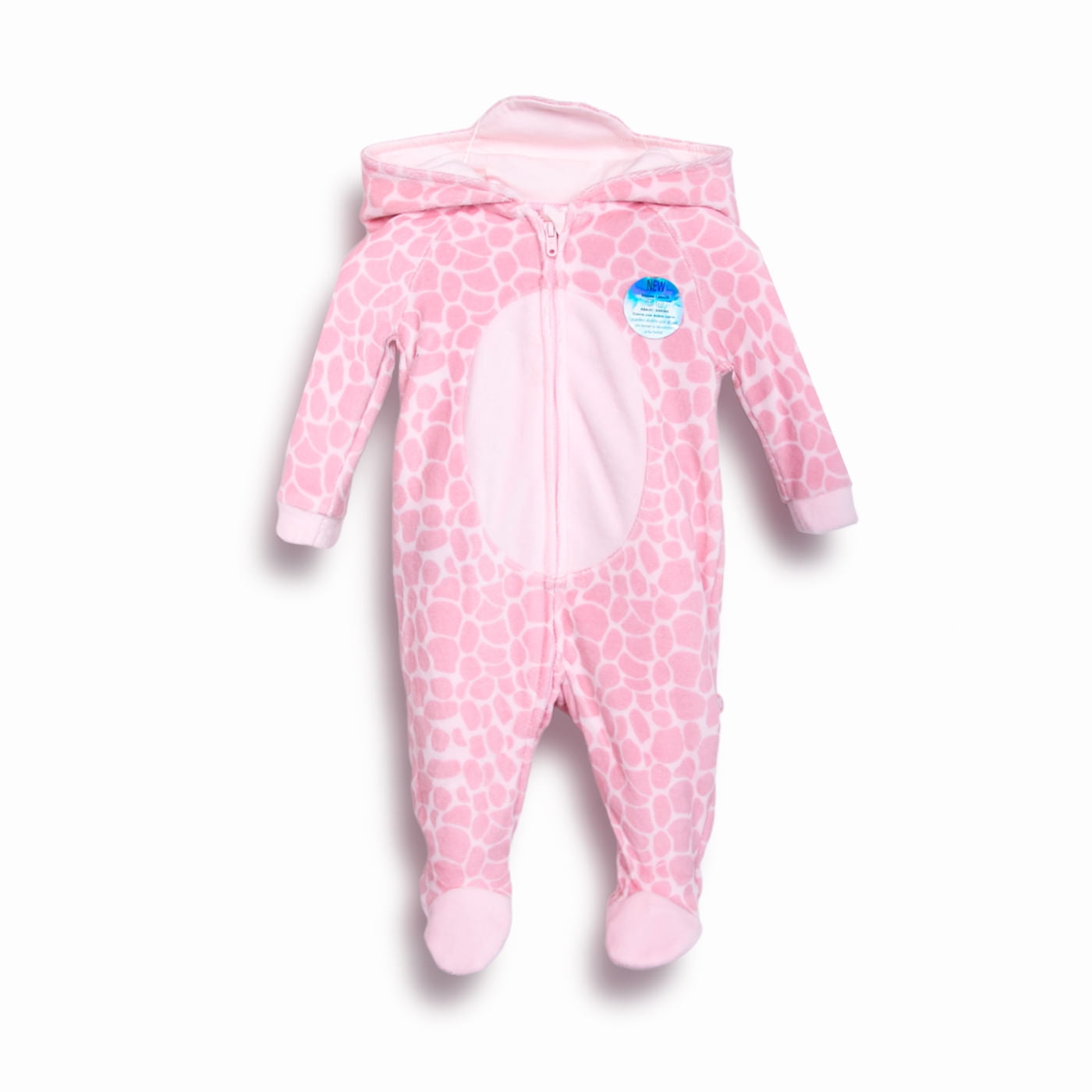 Osito Recién Nacido Niña Rosado Pillin