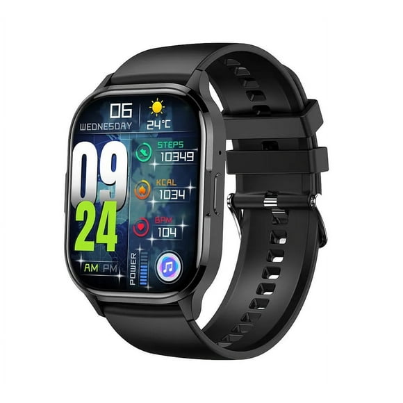 Smartwatch Pantalla Amoled 2.01 Monitor De Ritmo Cardíaco