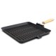 thumbnail image 1 of Sartén para Parrilla con Mango de Madera Plegable, 1 of 2