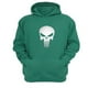 thumbnail image 1 of Polerón Canguro Punisher Verde Aguamarina Talla Xl Unisex, 1 of 1