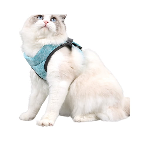 Genérico - Arnés Y Correa Gato Ultra Ligero Antiescape Verde L