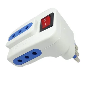 Forceman - Adaptador Hembra Triple C/Interruptor 10A 1500W Certif. Sec
