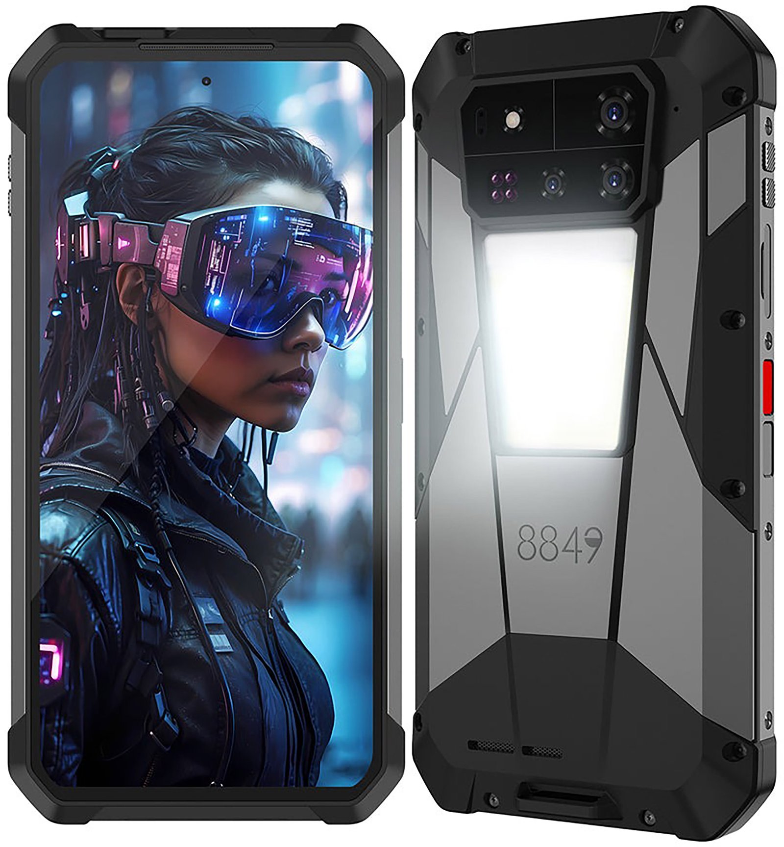 Unihertz 8849 Tank 4 Pro: Rugerizado Con Proyector 720P