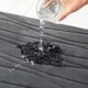 thumbnail image 5 of Alfombra de baño antideslizante, extra suave y absorbente, lavable a máquina, para cocina, inodoro, ducha, espuma viscoelástica, 43 x 61 cm, gris oscuro, 5 of 5