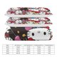 thumbnail image 2 of Cute Hello Kitty Thickened Three-piece Bed Set Cartoon Pillowcase Anime Quilt Cover Bedroom Hotel Theme House Vacation Home Holiday Anniversary Gift, 2 of 4