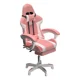 thumbnail image 1 of Silla Gamer Profesional  Reclinable Calidad Premiun Homer Rosado/blanco, 1 of 7