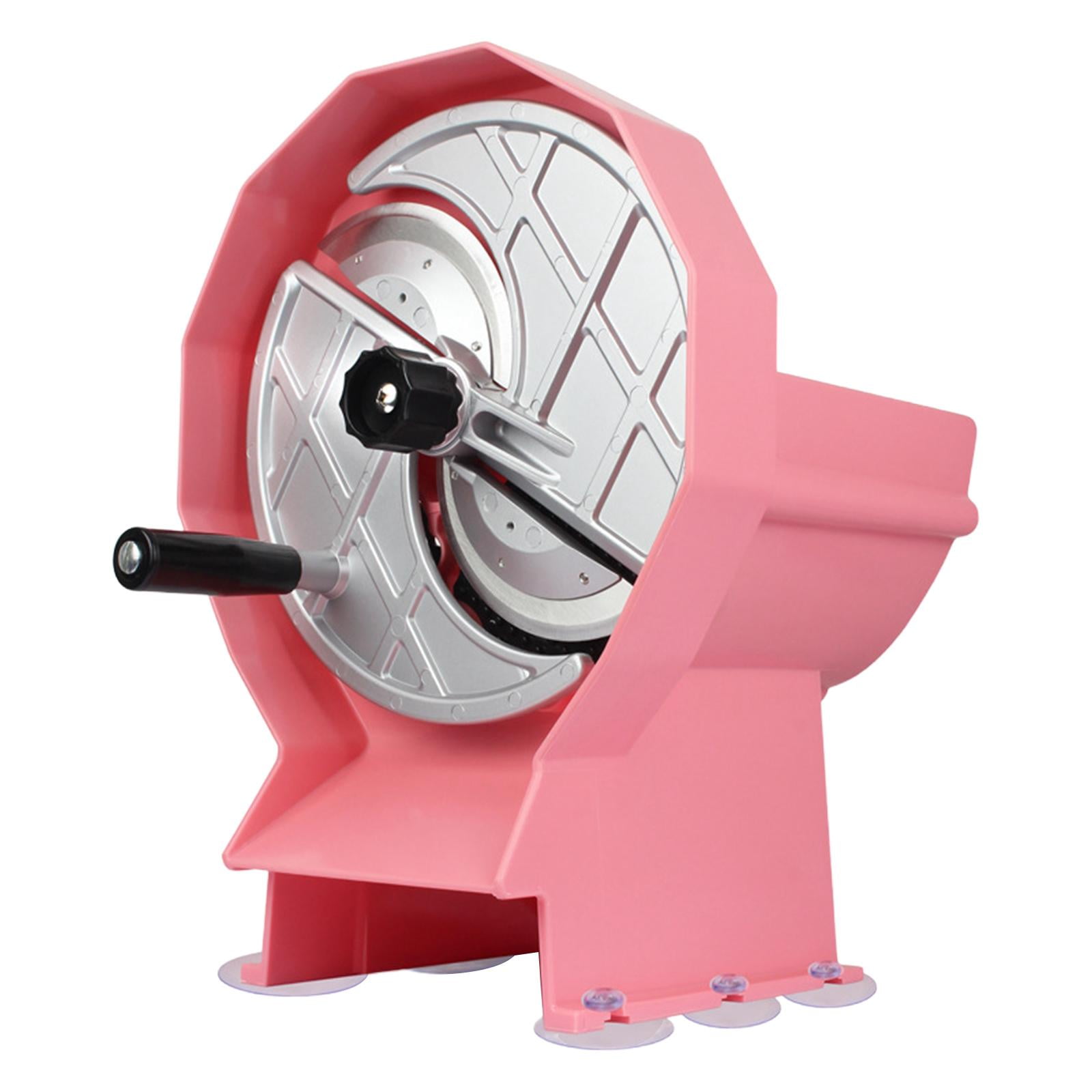 Magideal - Cortadora De Frutas Manual De Acero Inoxidable, Máquina Cortadora Comercial, Cortadora De Verduras Con Cáscara De Pp, Máquina Cortadora Para Repollo Y Rosa