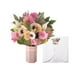 thumbnail image 1 of Tarjeta De Regalo Del Día De La Madre Tarjeta Emergente Con Ramo De Flores Para Celebraciones Mujer Esposa 228x210 Mm Rosa, 1 of 5