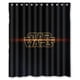 thumbnail image 1 of Cortina de ducha de Star Wars, juego de cortina de baño con ganchos, tamaño 60 x 72 pulgadas, 1 of 3