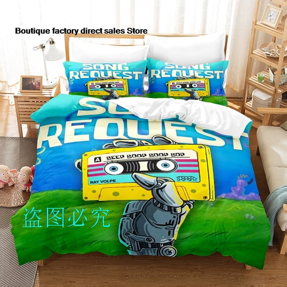 RAY VOLPE Bedding Set Single Twin Full Queen King Size Bed Set Aldult Kid Bedroom Duvetcover Sets bed sheet set CXG3Bed Sheets