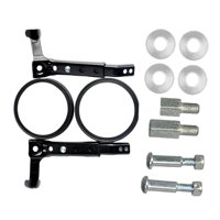 Magideal - Bicicleta De Entrenamiento De Bicicleta De Montaña Para Niños De 16, 18, 20, 22 Y 24 Pulgadas, Barra De Repuesto, Ruedas De Entrenamiento Extendidas P Varilla Negra