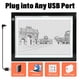 thumbnail image 5 of Mesa de luz LED para calcar DigitPro A4 con brillo ajustable por USB, 5 of 8
