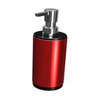 Bothyi - Dispensador De Jabón Líquido, Botella De Gel De Ducha Para Baño, Lavandería, Encimera De Cocina, Color Rojo