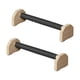 thumbnail image 1 of Barra de empuje 2x Paralletas Anti slip estable Manijas de flexión estable Manjas de empuje de madera resistente para hombres Ejercicio de entrenamien 40 cm, 1 of 5