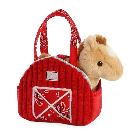 Animal de peluche Aurora Fashionable Fancy Pals Red Barn Horse