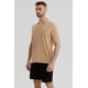 thumbnail image 2 of Polera Hombre Piqué Básica Lisa Kaki - lll, 2 of 4