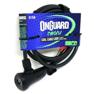 On Guard - Candado Espiral Ns 180X8Mm Negro
