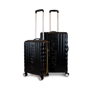 Pack 2 Maletas Nautica S+M Polonia 10Kg Y 20Kg Negra