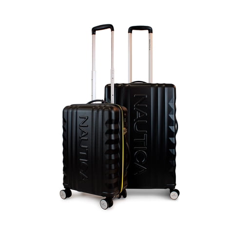 Pack 2 Maletas Nautica S+M Polonia 10Kg Y 20Kg Negra