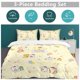 thumbnail image 5 of c2 Pompompurin Duvet Cover Set 3-Piece Bedding Set Soft Warm And Comfortable Soft Bed Set with 1 Duvet Cover And 2 Pillowcases for Bedroom All Season 86"x70" j2, 5 of 5