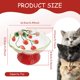 thumbnail image 2 of Cuenco para gato FALESHOS 200 ml cerámico rojo con fresa, 2 of 7