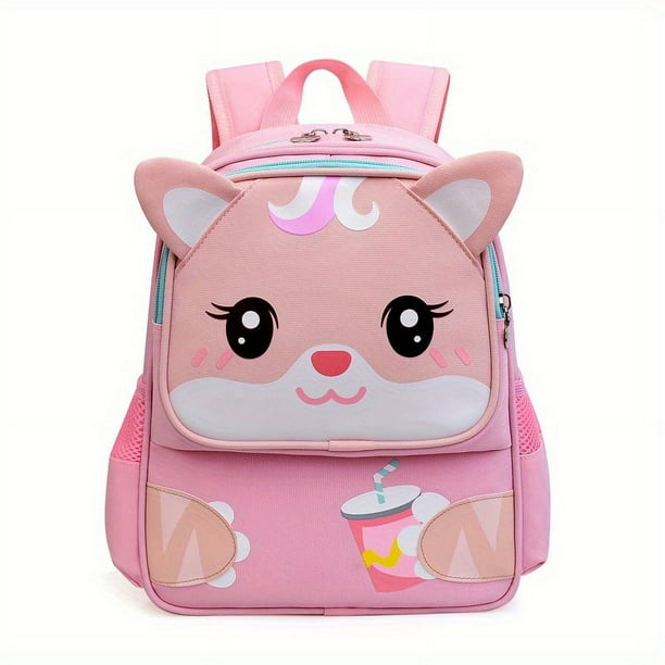 Kids Cartoon Cute Backpack Suitable For Aged 1-10 Children, Large Capacity Kindergarten Primary School School Bag