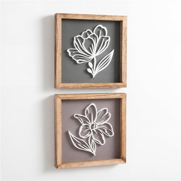 Arte de Pared Tide and Tales 18 cm × 41 cm Juego de 2 Piezas