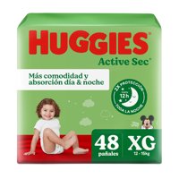 Pañales Active Sec Xg 48 Un 48 Un Huggies