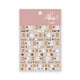 thumbnail image 1 of 1 Sheet Sticker Nail Sticker, Cartoon Cute Rabbit Rainbow Coffee Bear Glue Nail Sticker Nail Decals, 1 of 3