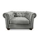 thumbnail image 1 of Sofa Florencia 1C Tela Velvet Gris, 1 of 4