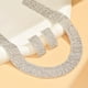 thumbnail image 2 of Elegant Rhinestone Jewelry Set for Mother's Day - Includes Choker Necklace and Drop Earrings, 2 of 4