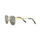 thumbnail image 3 of Lentes De Sol New Round Polarizado Dorado Talla M, 3 of 3
