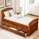 thumbnail image 3 of Orisfur. Twin Size Platform Storage Bed Solid Wood Bed with 6 Drawers, 3 of 3