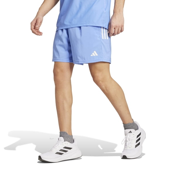 Pantalones cortos Adidas Own The Run para hombre, color azul Fusion, talla S/5
