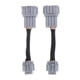 thumbnail image 4 of Arnés de cableado adaptador de automáticos de 2 piezas, conector de lámpara Hid de 8 pines a 6 pines, arnés de conversión de bombilla de repuesto, p, 4 of 5