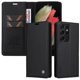 thumbnail image 4 of Funda Billetera de Cuero para Samsung Galaxy S21 Ultra con Tarjetero y Soporte - Tapa Magnética Negro, 4 of 6
