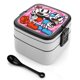 thumbnail image 1 of Cuphead Fiambrera de Doble Capa, Contenedor de Almuerzo Portátil Apilable, Almacenamiento de Alimentos Hermético a Prueba de Fugas, 1000ml, 1 of 6