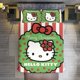 thumbnail image 1 of Hello Kitty Christmas Wreath1 3 Pieces Duvet Cover Set Full Size Super Soft Fade Resistant Microfiber, 1 of 4