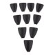 thumbnail image 1 of 10 piezas gancho de garra de tambor de metal para accesorios de piezas de tambor negro, 1 of 3